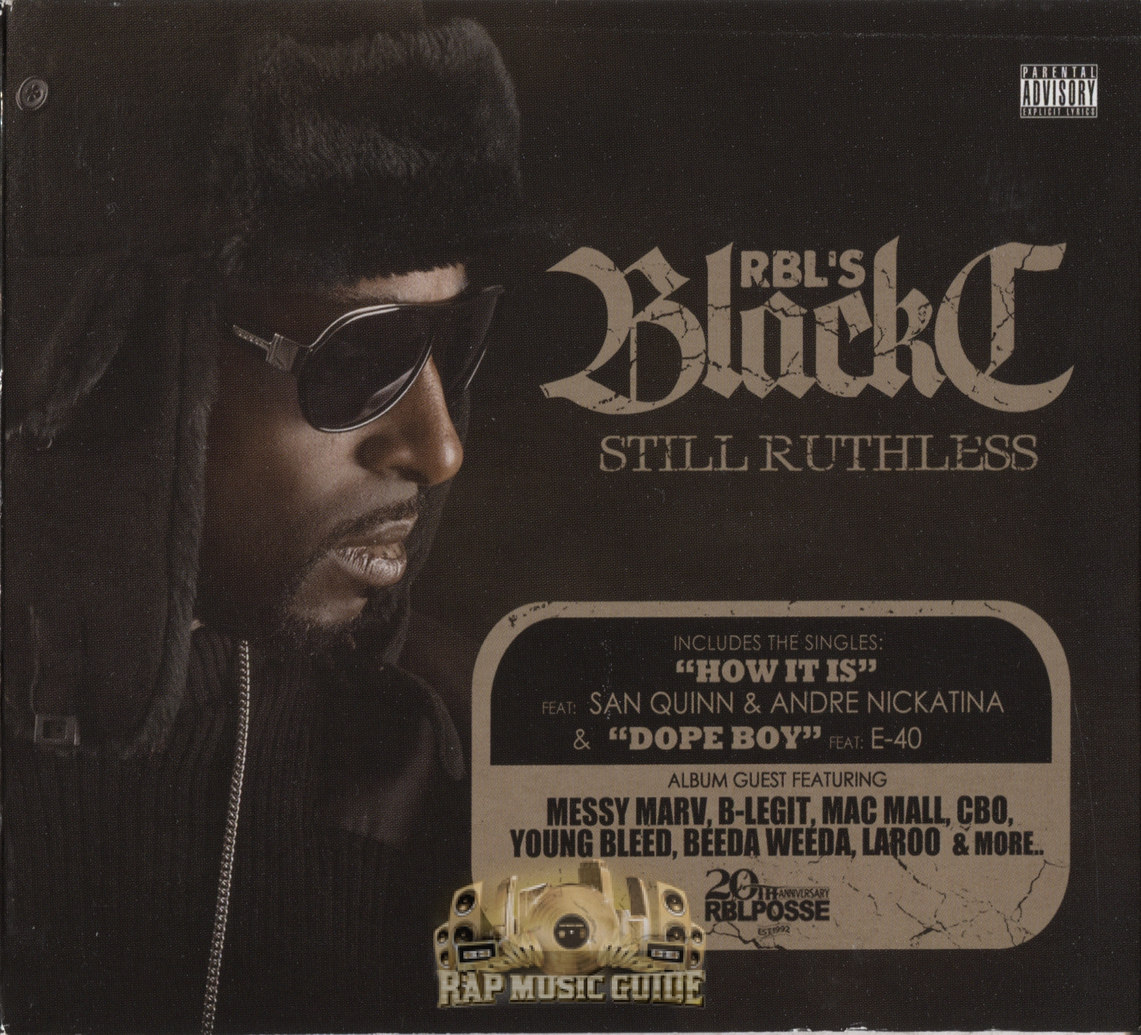 Black C - Still Ruthless: CD | Rap Music Guide